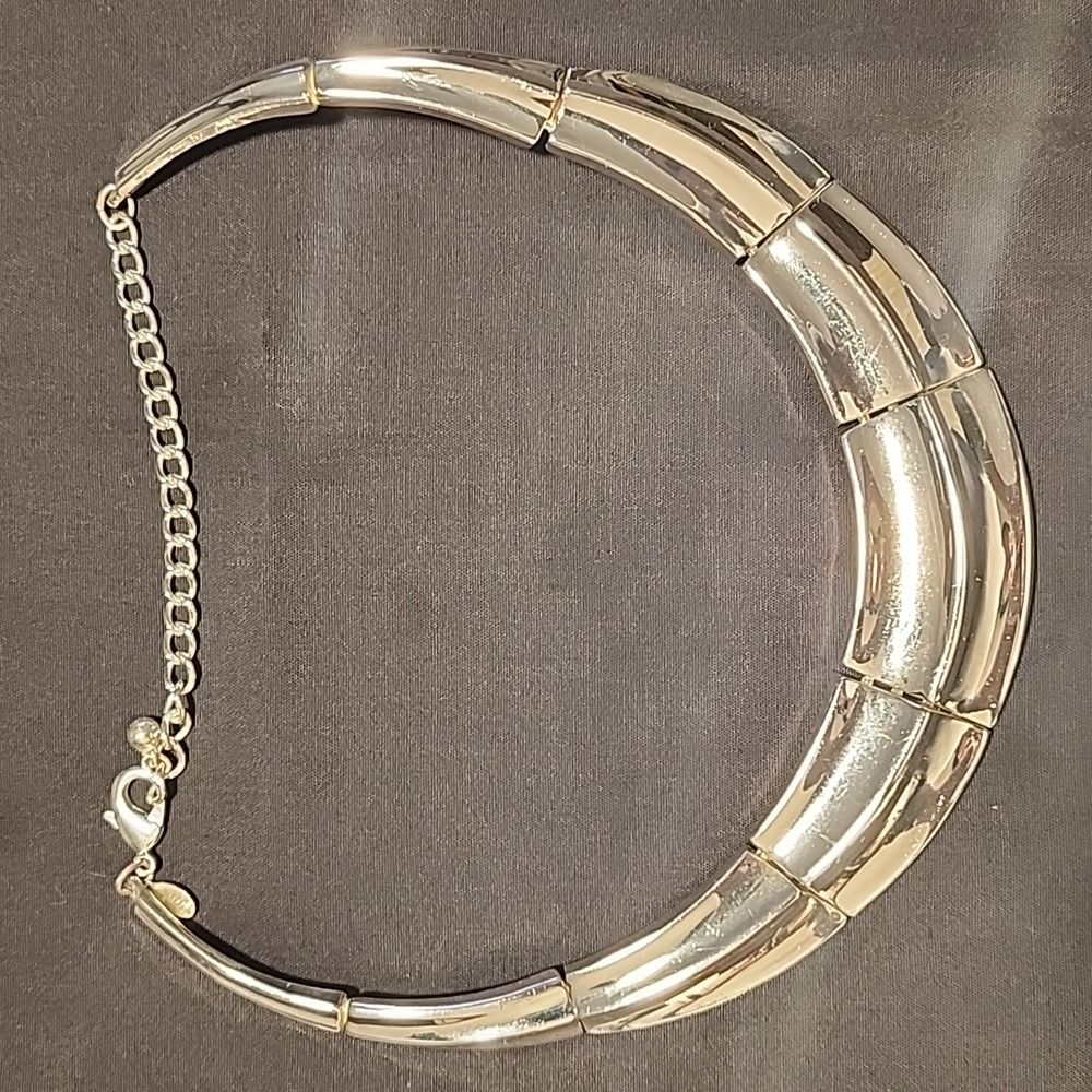 Chico's Silver Collar Necklace